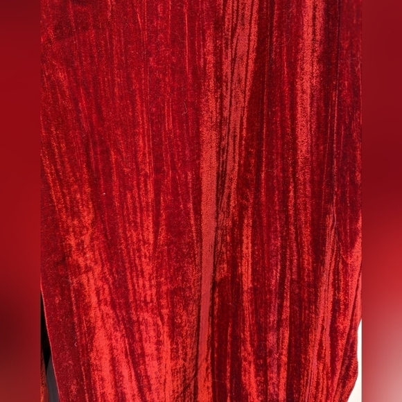 RED Velvet Wide leg slouch Boho pants, by COSTES rebel Europe. New, Sz X… - Picture 5 of 15